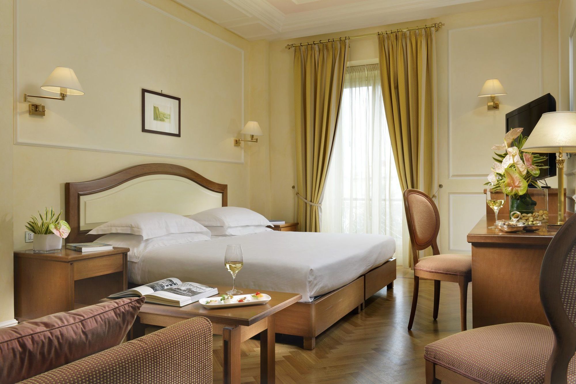 Royal Hotel Sanremo Værelse billede A room at the hotel
