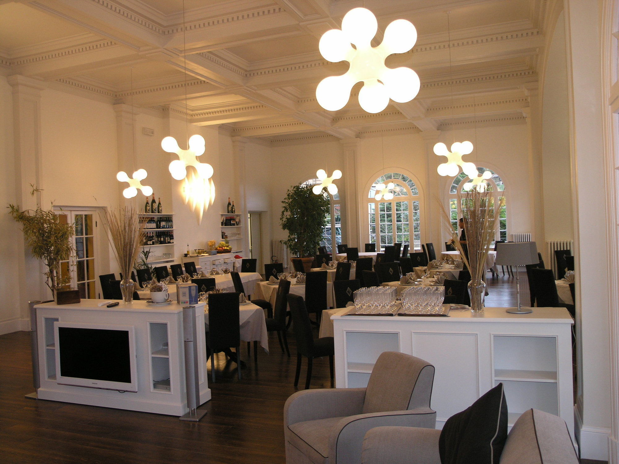 Royal Hotel Sanremo Eksteriør billede Restaurant "La Table d'Or"