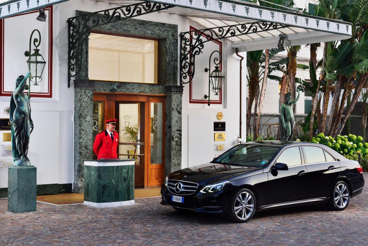 Royal Hotel Sanremo Eksteriør billede Entrance